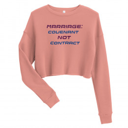 Married Women's Crop Sweatshirt