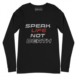 Speak Life Inspirational Shirt